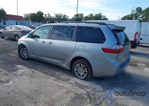 2017 Toyota Sienna Xle/Limited from USA, damaged, VIN 5TDYZ3DC1HS811183